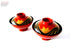 Momiji bowls with lids x2